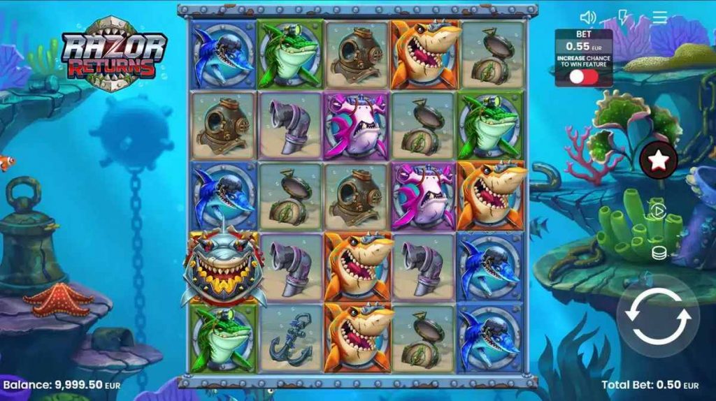 So spielst du den Razor Returns Demo Slot